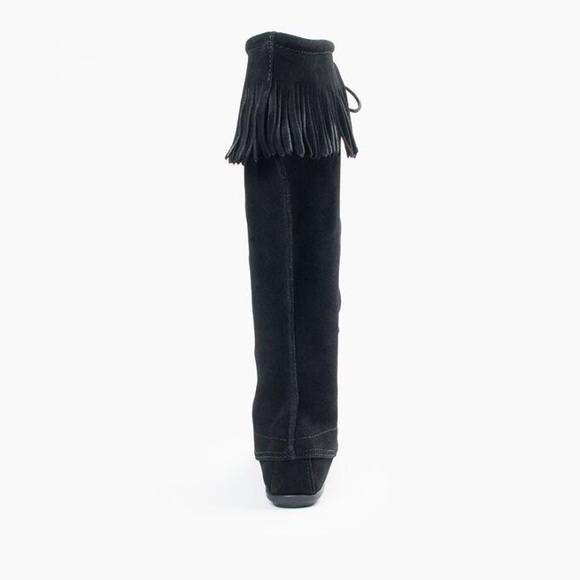 Front lace knee high boot - Picture 4 of 4